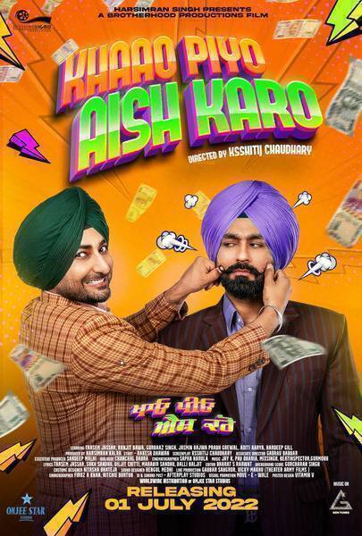 Khaao Piyo Aish Karo Hindi Dubbed Movie Poster (2022)
