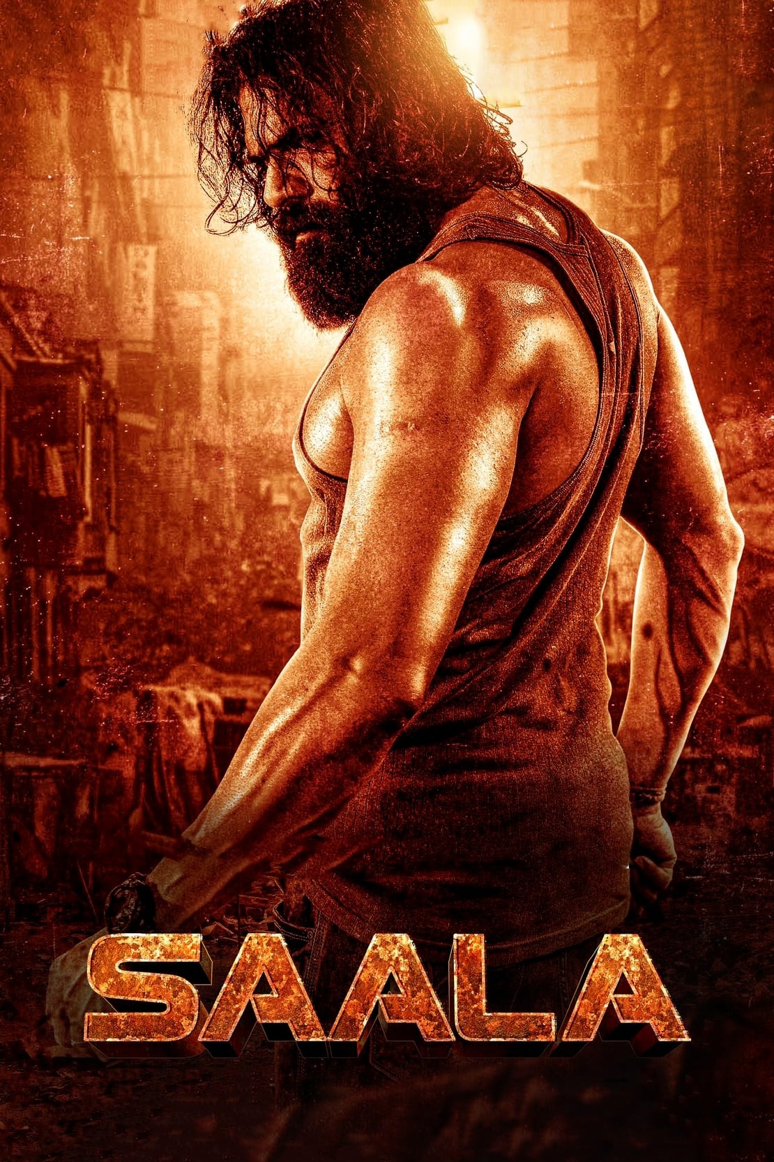 Saala Hindi Dubbed Movie Poster (2024)