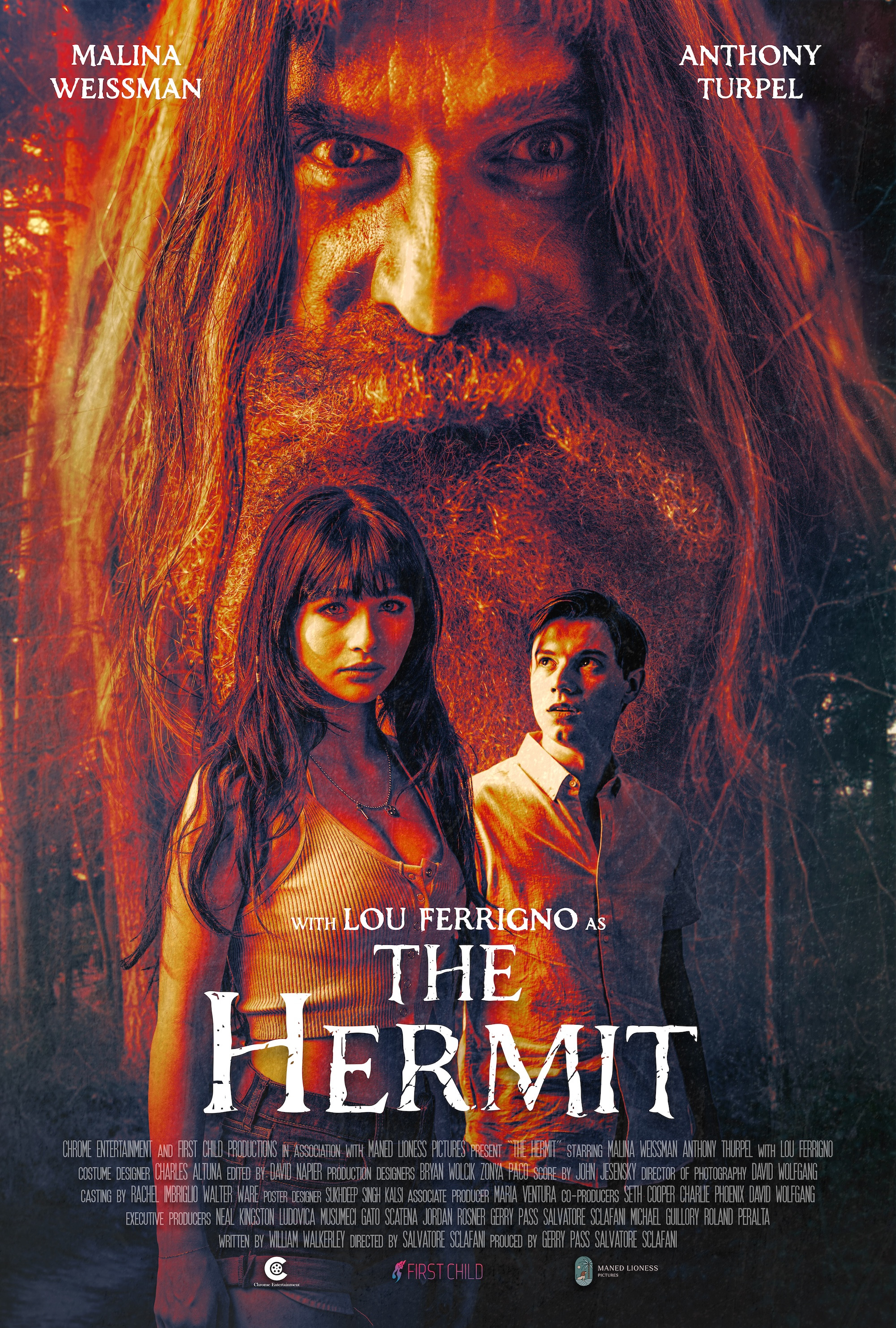 The Hermit Hindi Dubbed Movie Poster (2025)