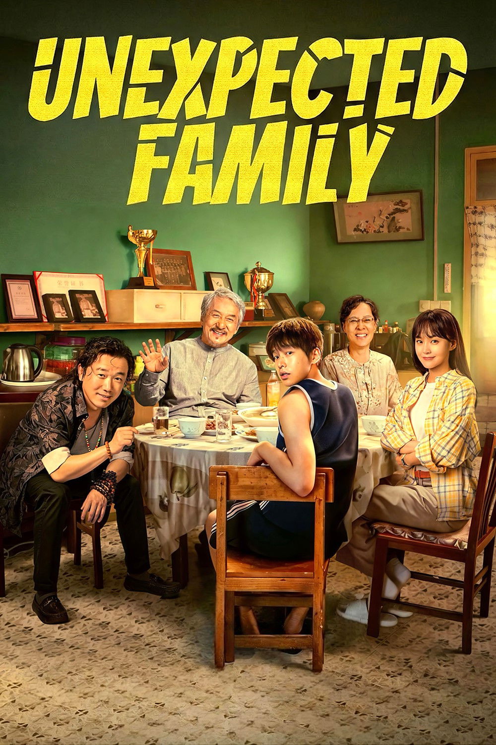 Unexpected Family Hindi Dubbed Movie Poster (2026)