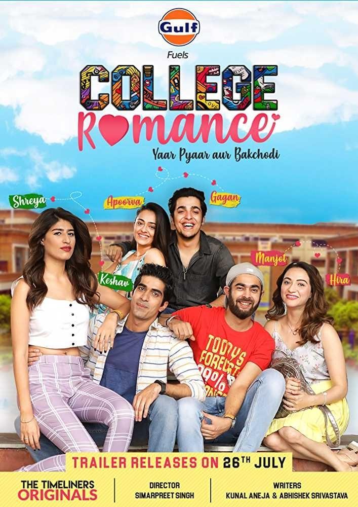 College Romance Hindi Dubbed Movie Poster (2018)