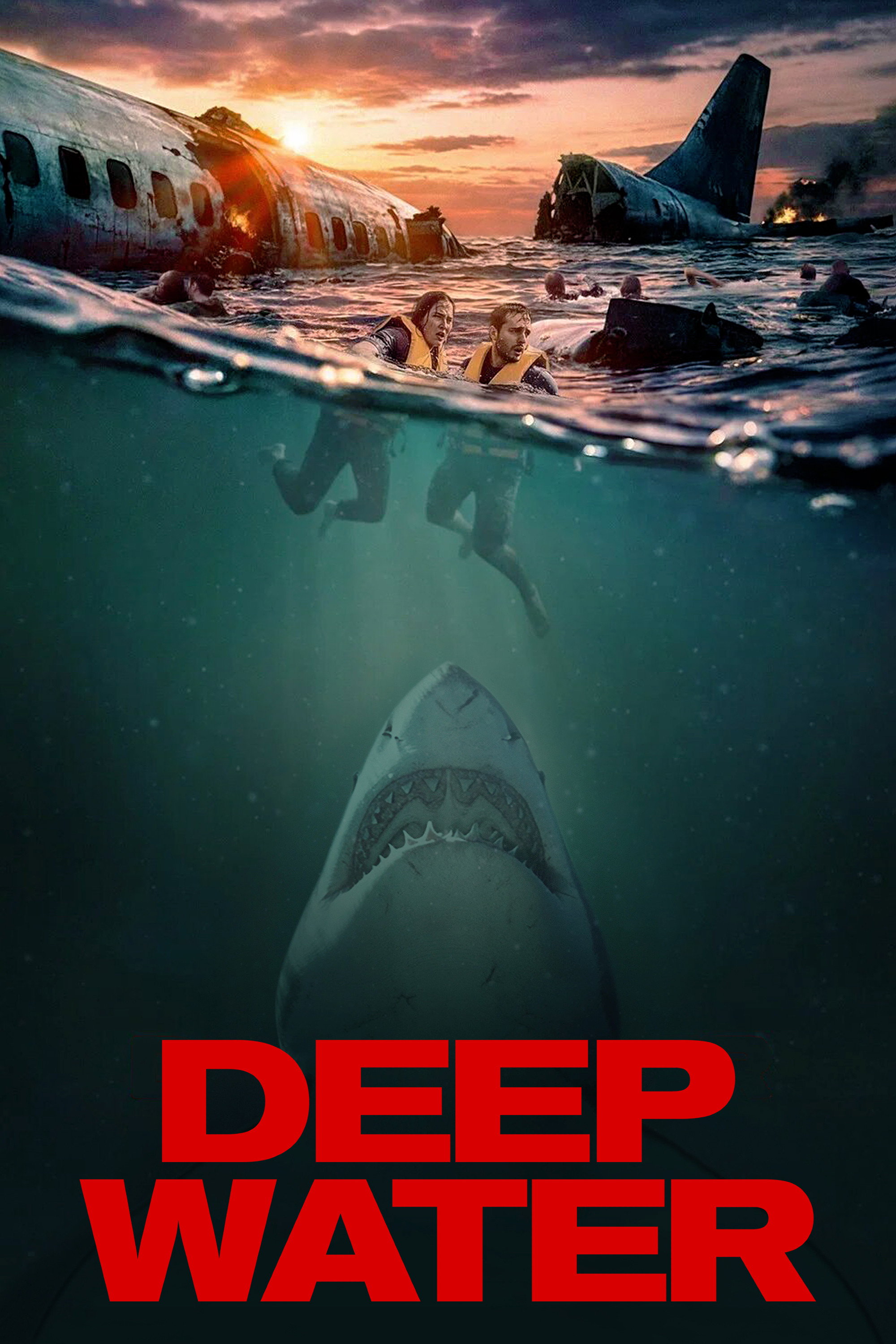 Deep Water Hindi Dubbed Movie Poster (2026)