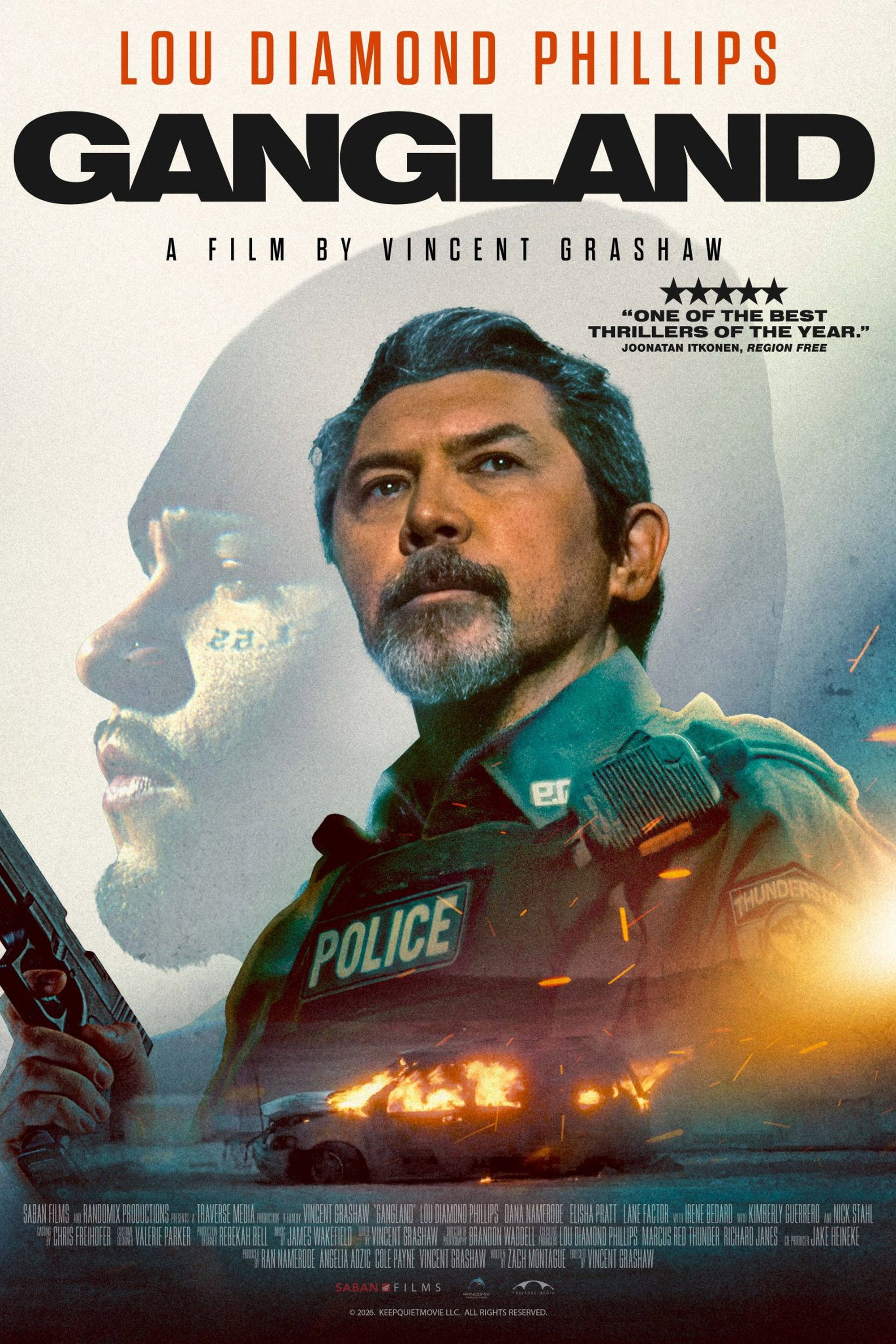Gangland Hindi Dubbed Movie Poster (2025)