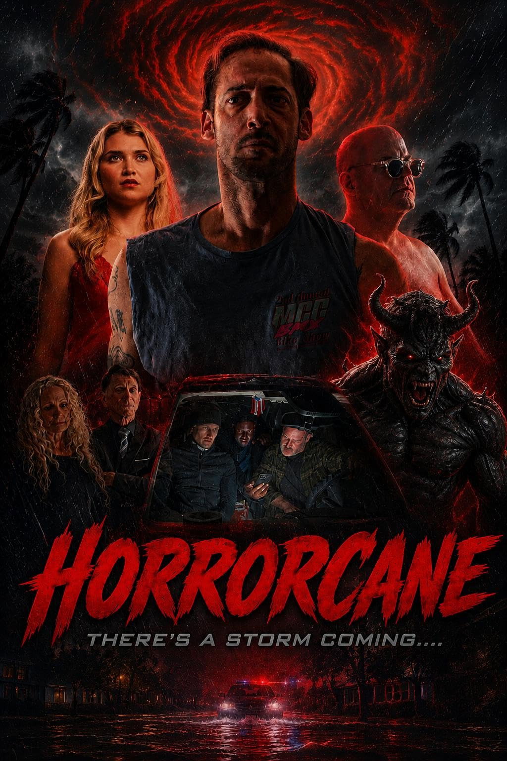 Horrorcane Hindi Dubbed Movie Poster (2026)