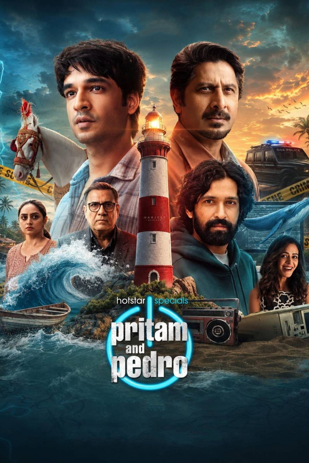 Pritam and Pedro Hindi Dubbed Movie Poster (2026)