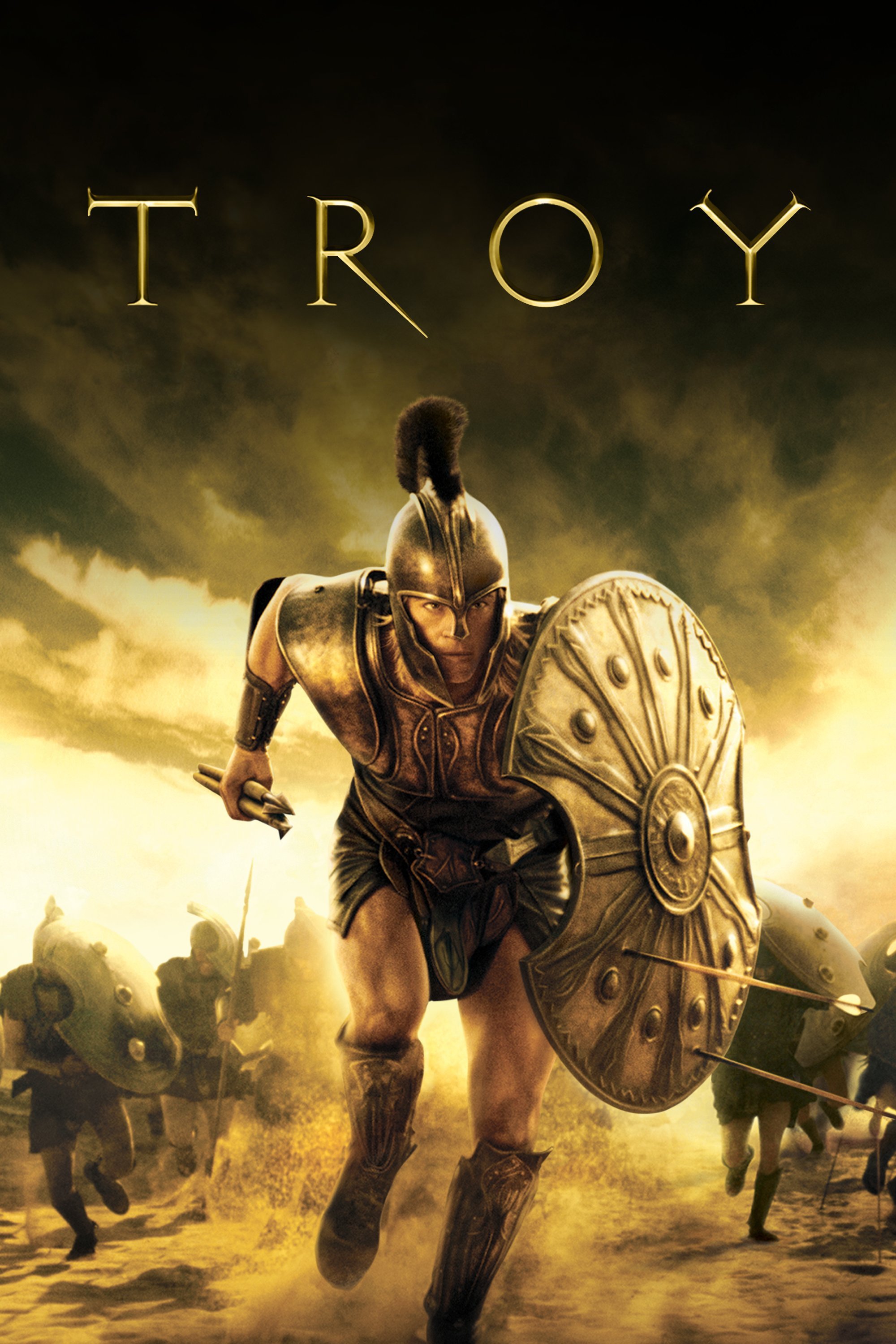 Troy Hindi Dubbed Movie Poster (2004)