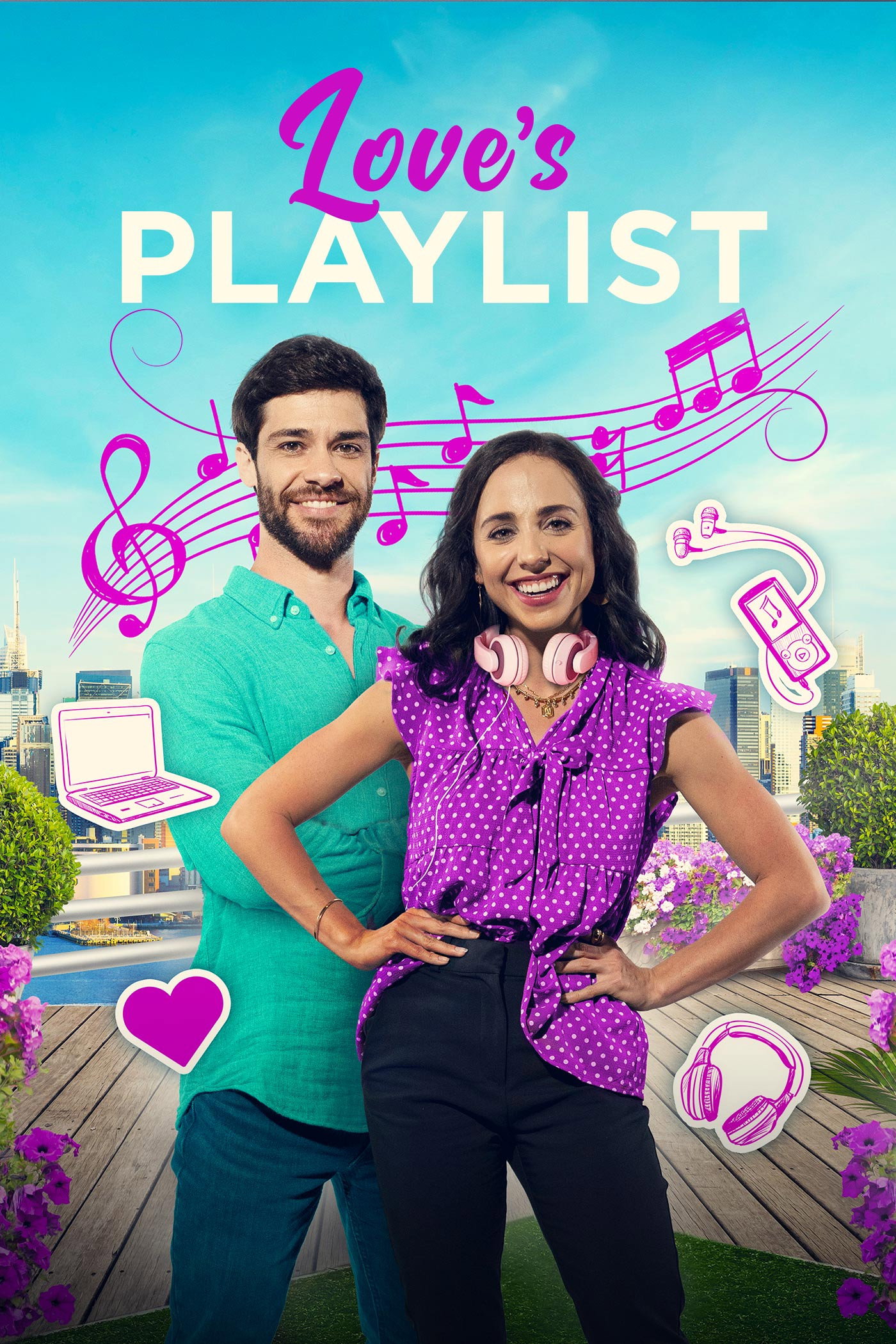 Love's Playlist Hindi Dubbed Movie Poster (2023)