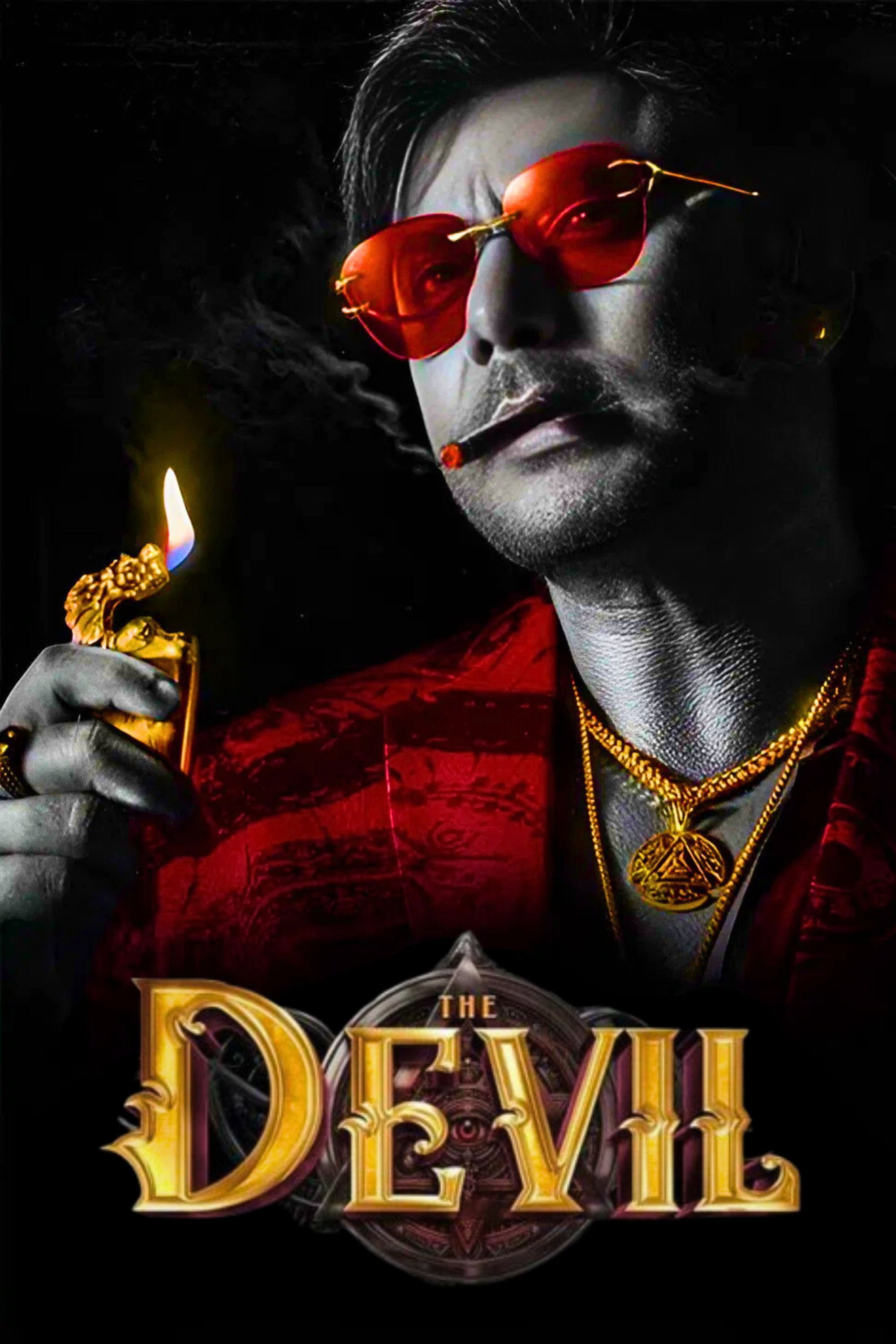 The Devil Hindi Dubbed Movie Poster (2025)