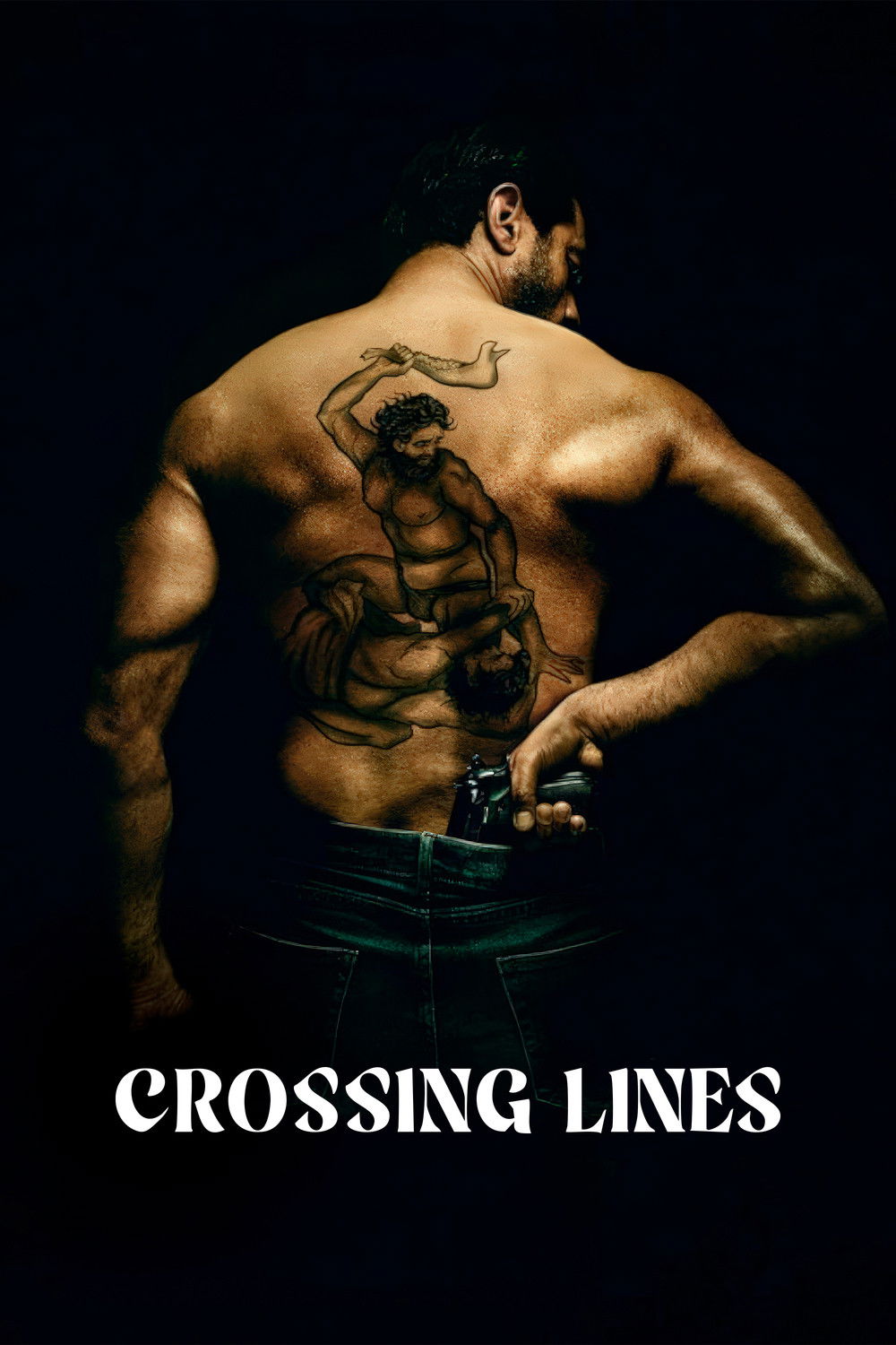 Crossing Lines Hindi Dubbed Movie Poster (2025)