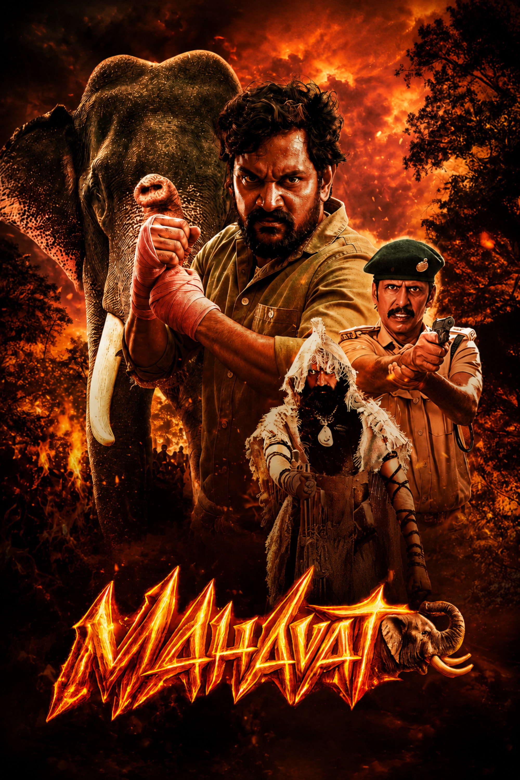 Mavuta Hindi Dubbed Movie Poster (2026)