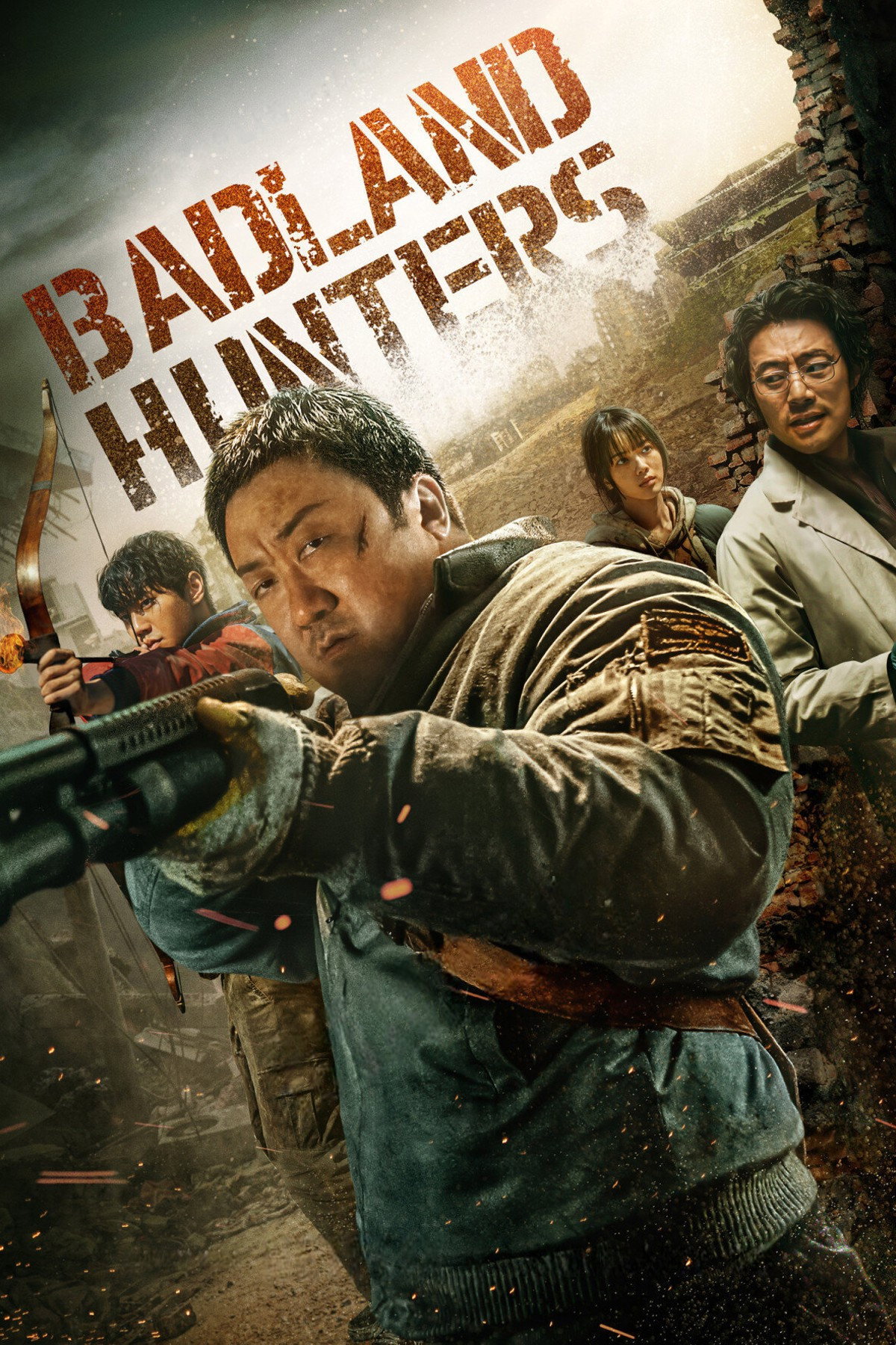 Badland Hunters Hindi Dubbed Movie Poster (2024)